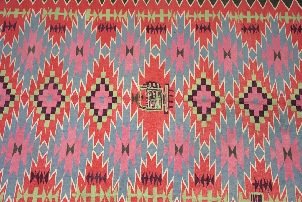 Vintage Dhurrie Runner Rug