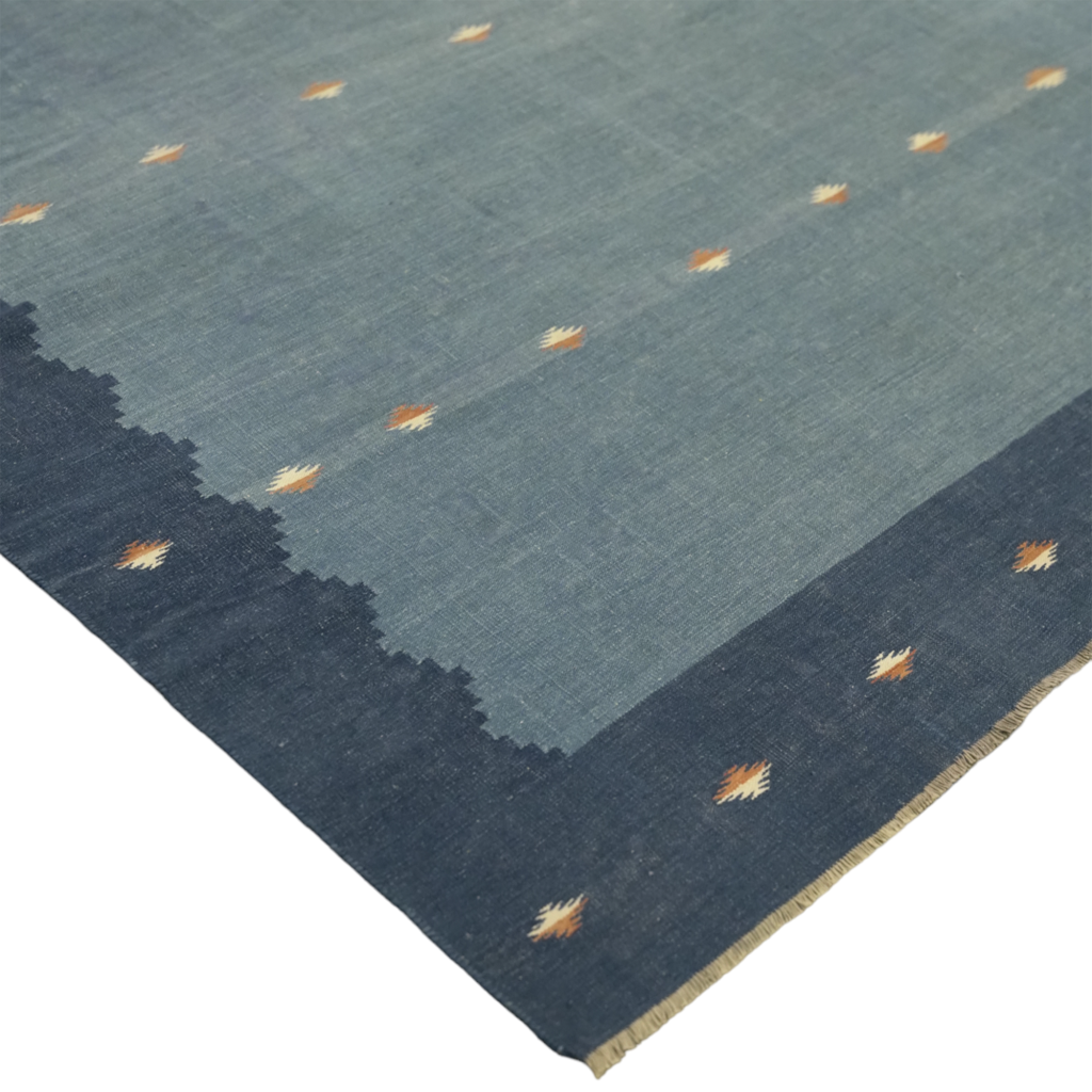 Vintage Dhurrie Square Rug