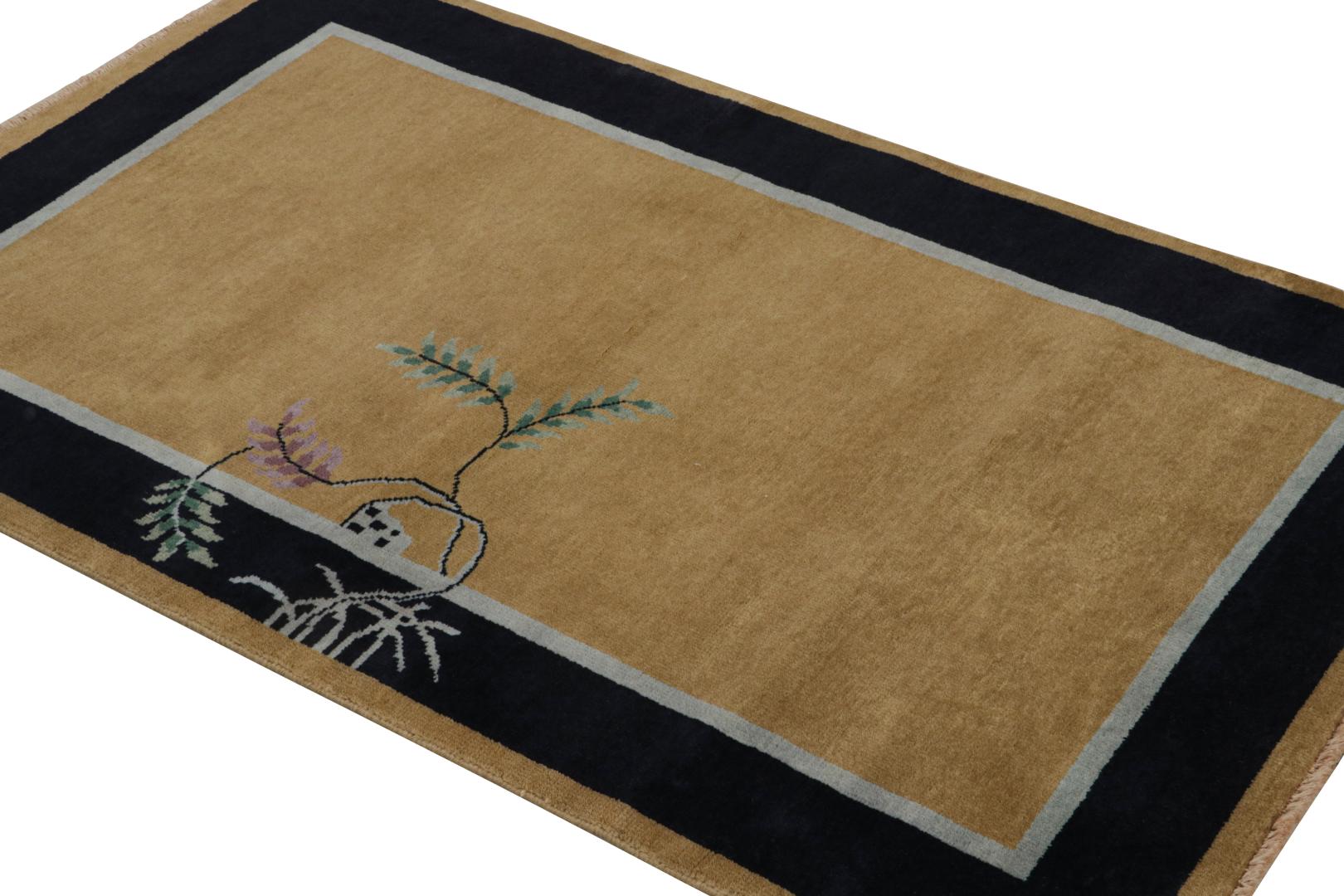 Chinese Art Deco Style Scatter Rug
