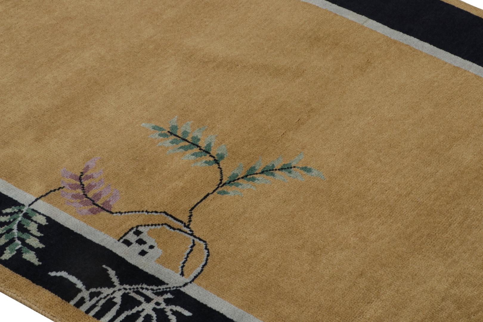 Chinese Art Deco Style Scatter Rug