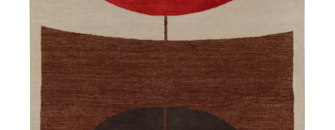 Jenn Ski Beige Mid-Century Modern rug