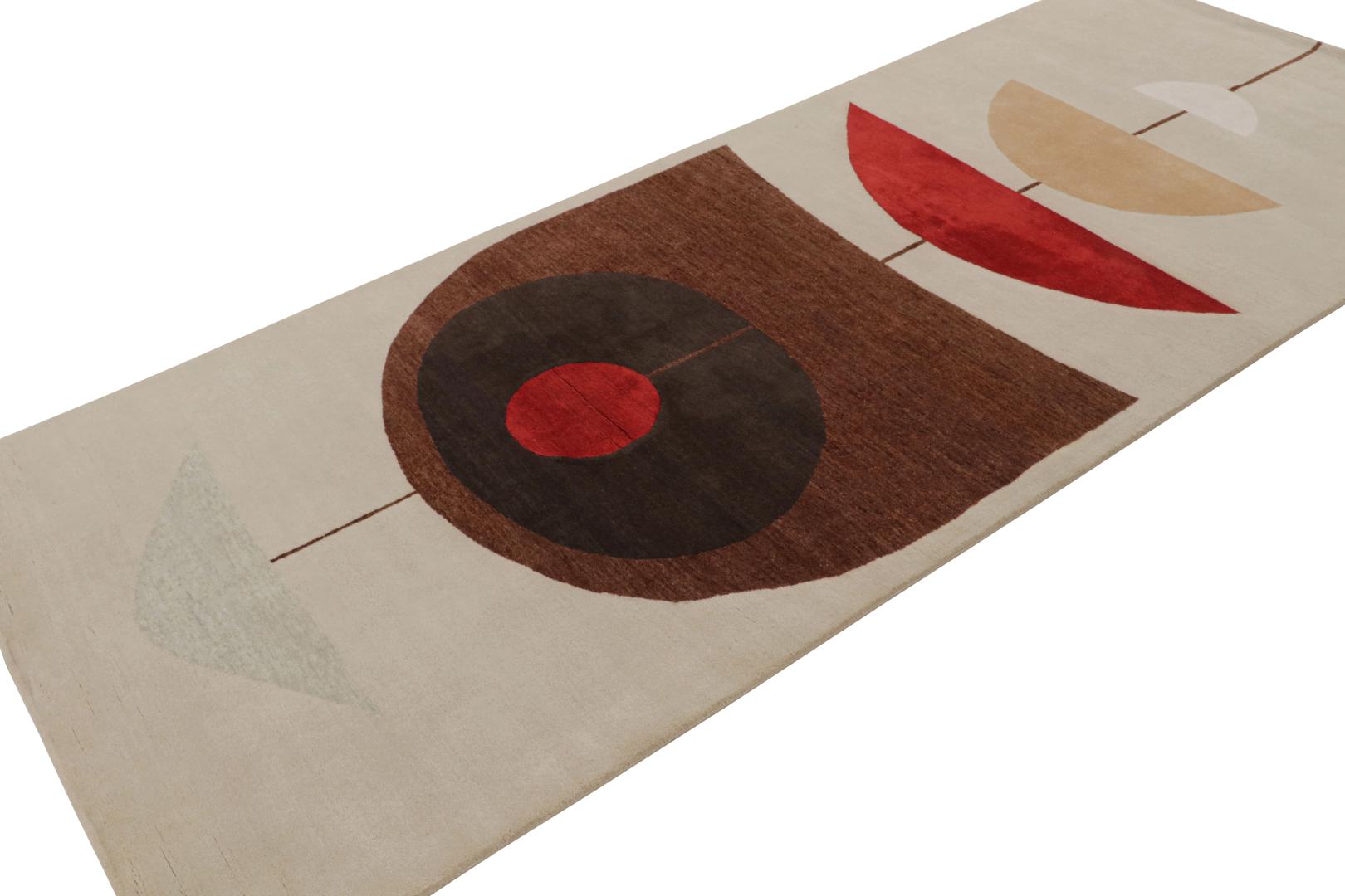 Jenn Ski Beige Mid-Century Modern rug