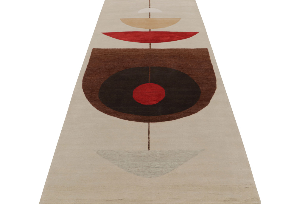 Jenn Ski Beige Mid-Century Modern rug
