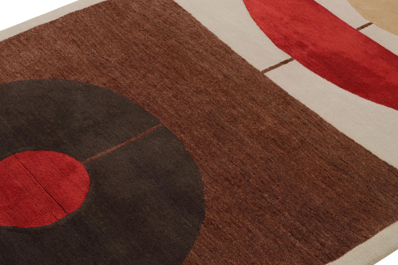 Jenn Ski Beige Mid-Century Modern rug