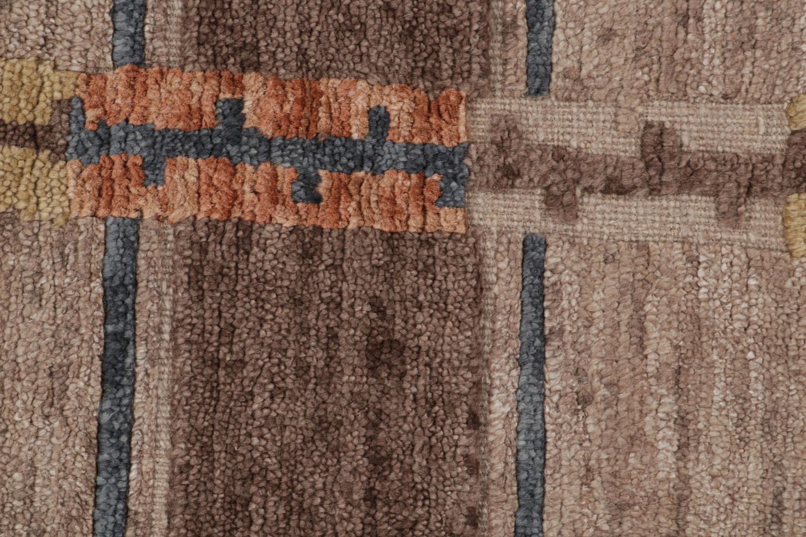 Scandinavian Rug with Geometric Patterns