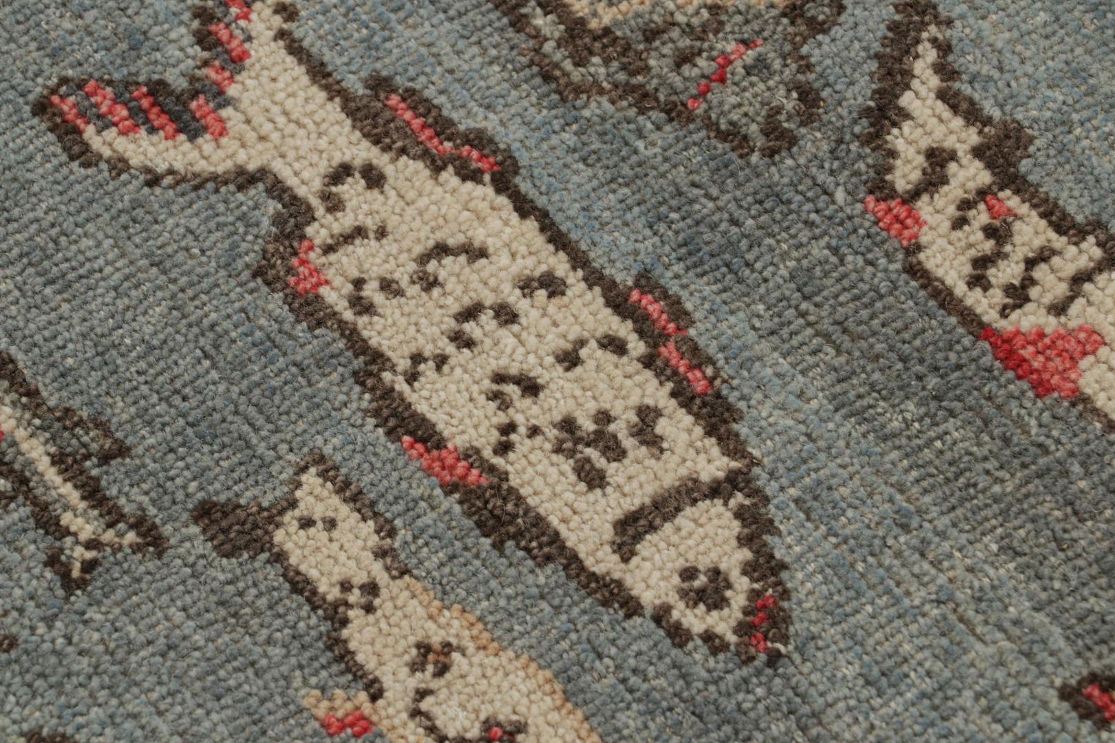 Modern Pictorial Art Rug