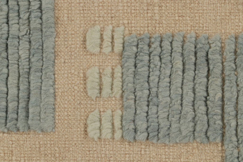 Scandinavian Rug with Geometric Patterns