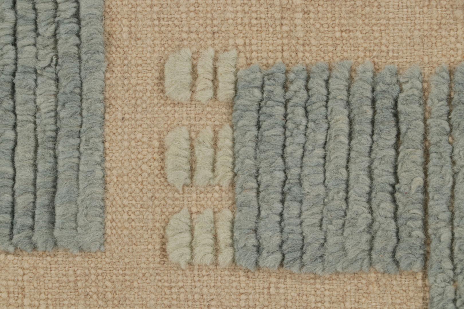 Scandinavian Rug with Geometric Patterns