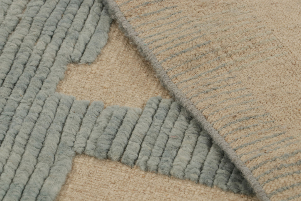 Scandinavian Rug with Geometric Patterns