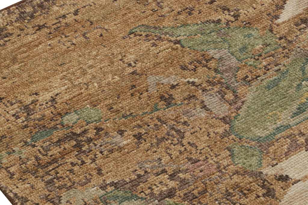 Distressed style Floral rug