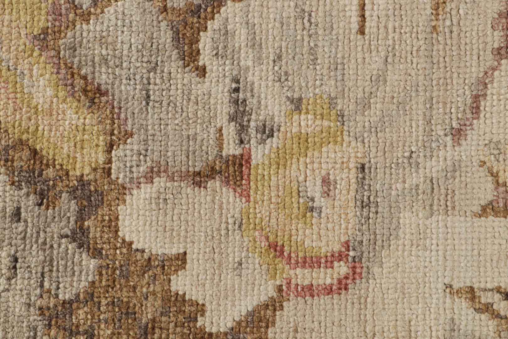 Distressed style Floral rug