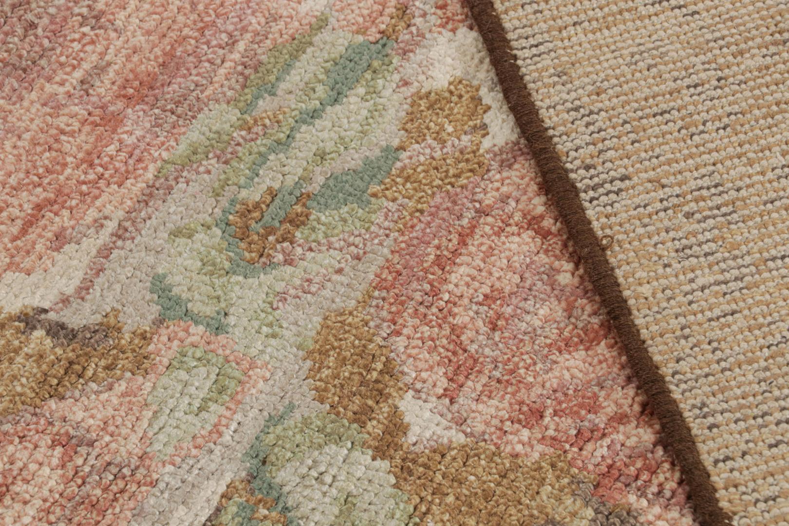 Distressed style Floral rug