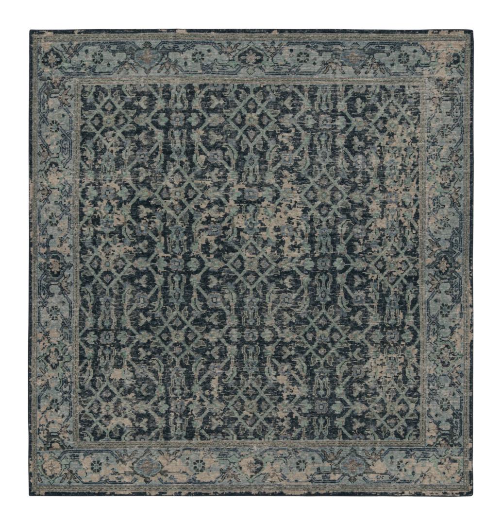 Distressed style Floral rug