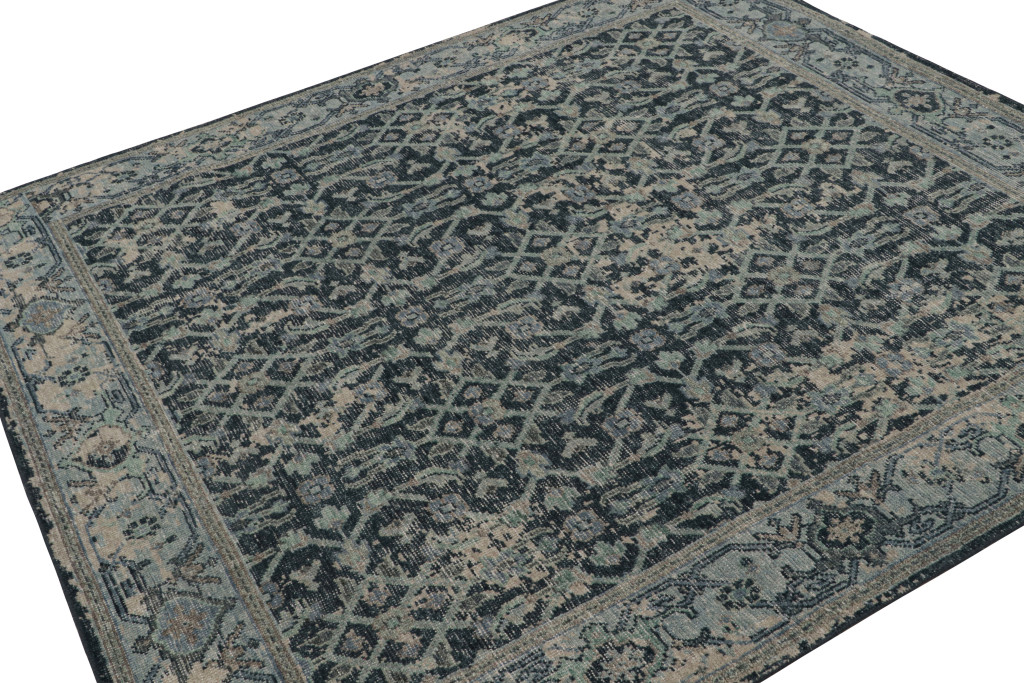 Distressed style Floral rug