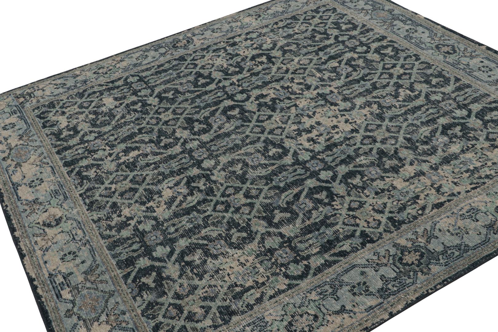Distressed style Floral rug