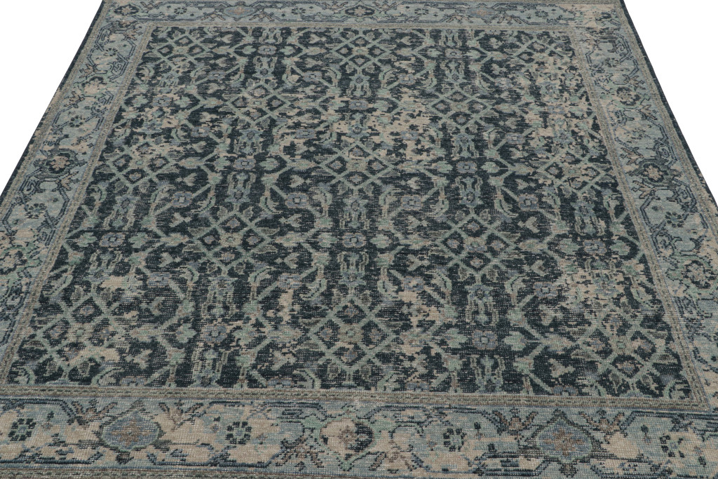 Distressed style Floral rug