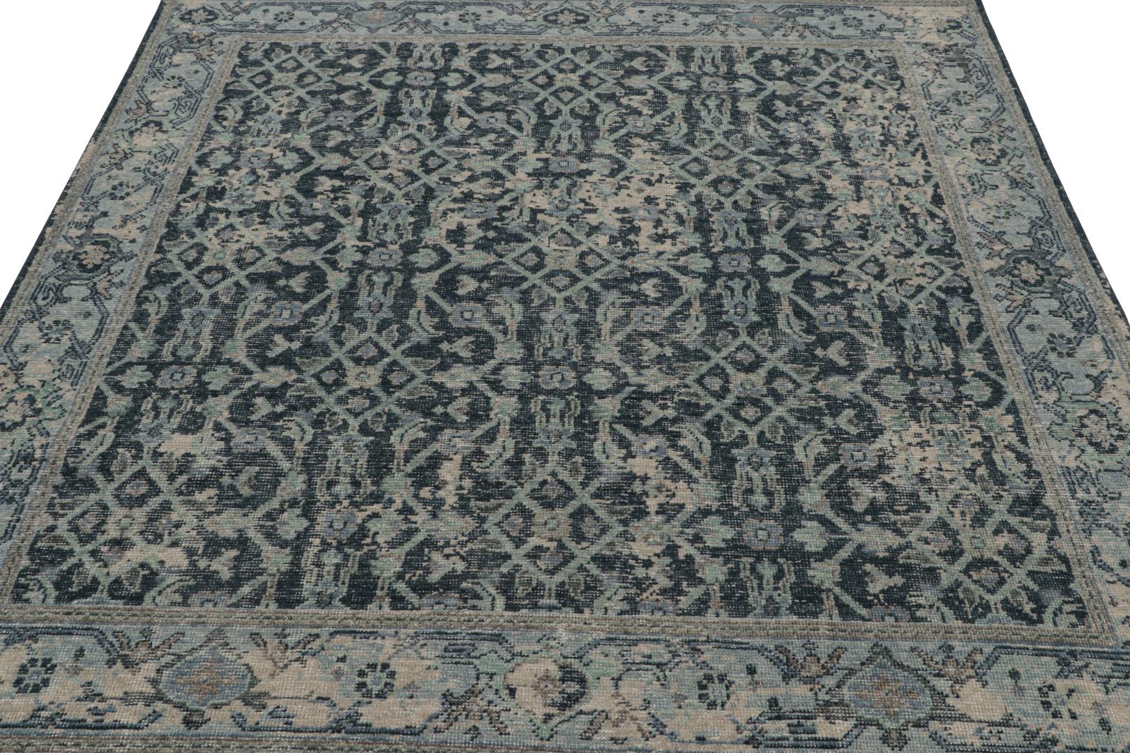 Distressed style Floral rug