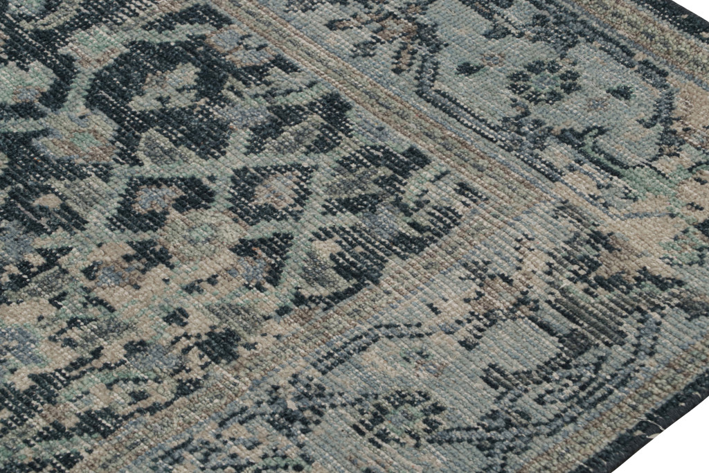 Distressed style Floral rug