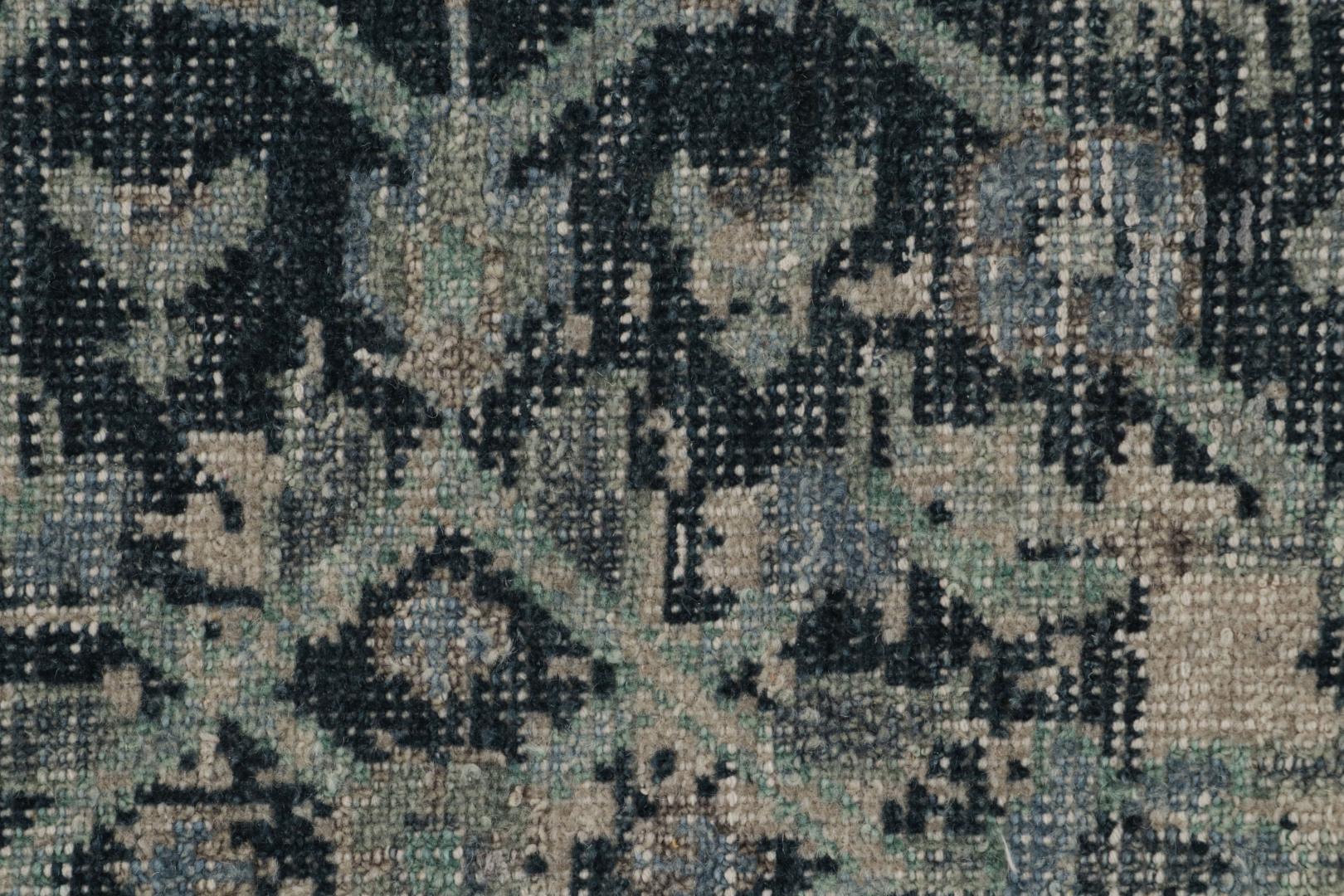 Distressed style Floral rug