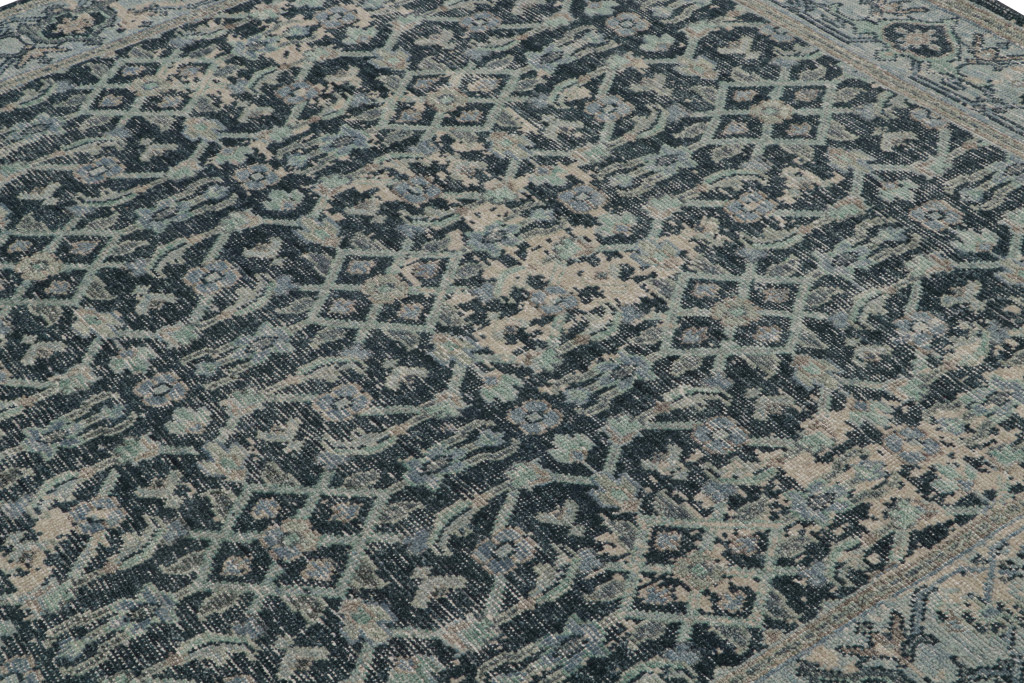 Distressed style Floral rug