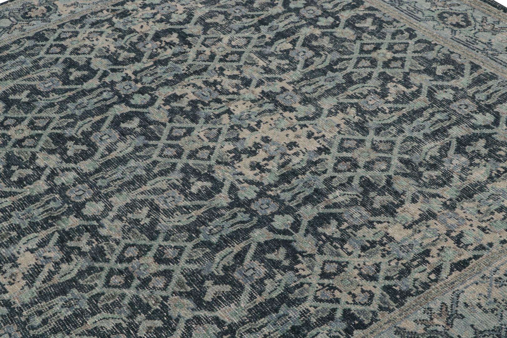 Distressed style Floral rug