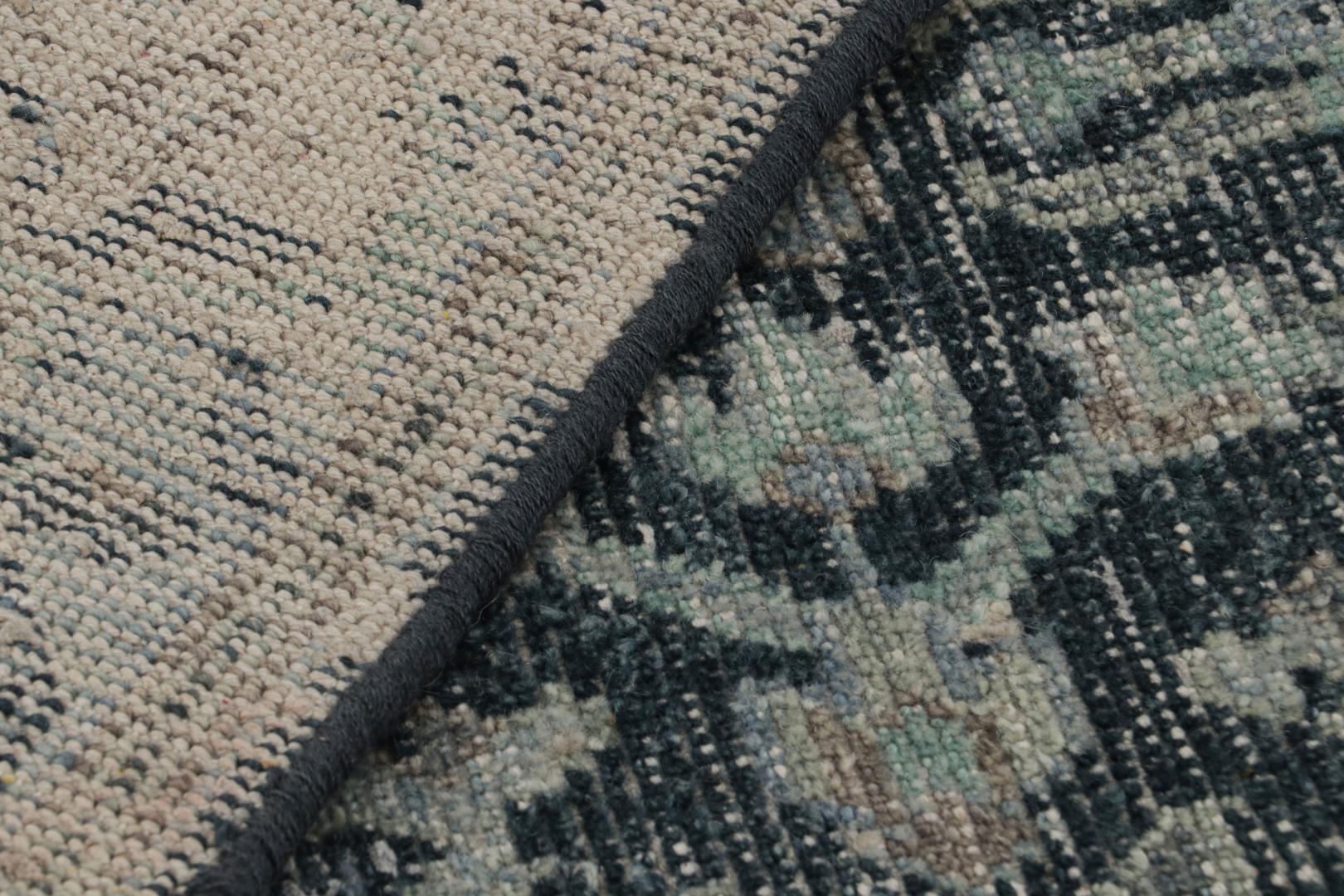 Distressed style Floral rug