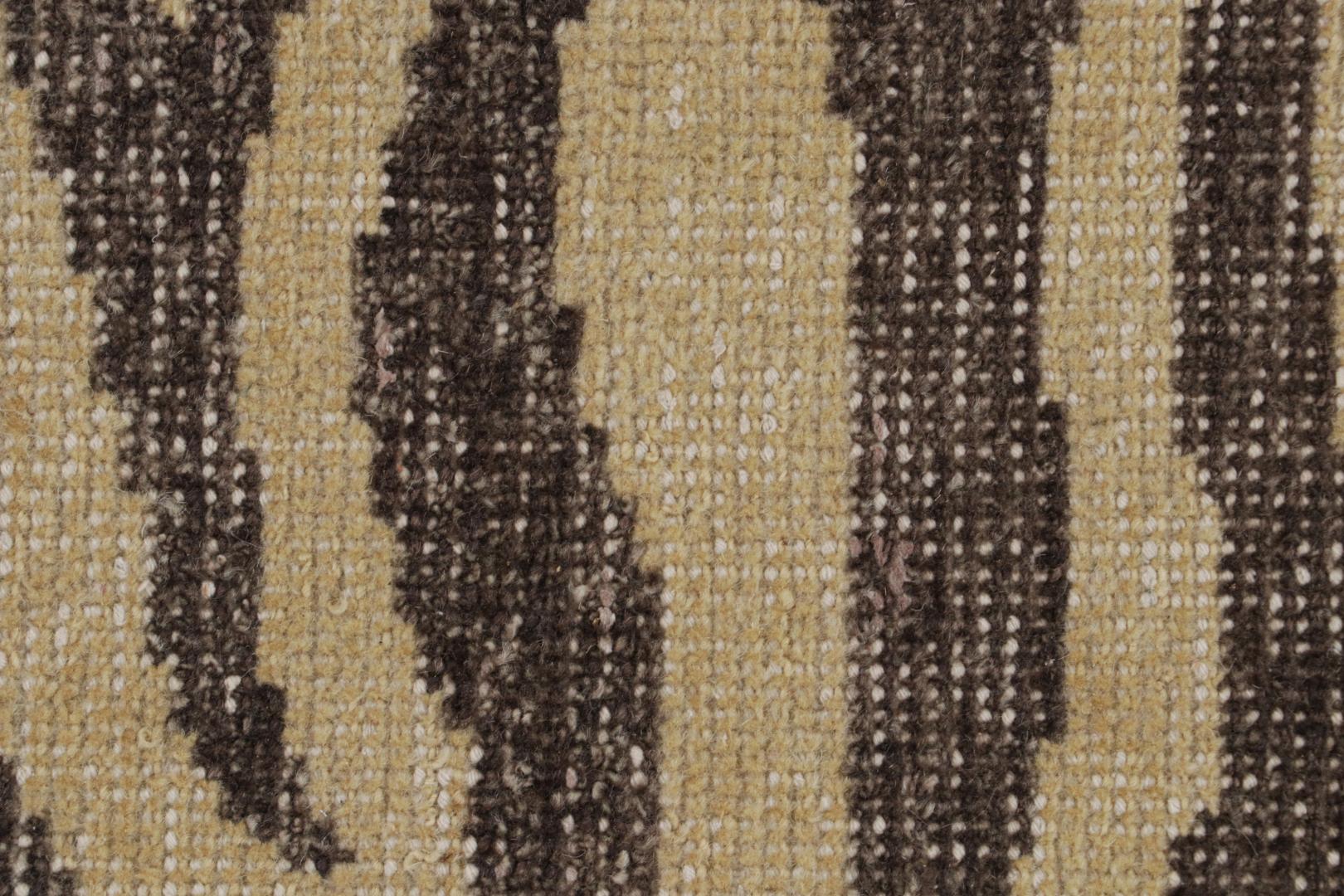 Modern Tiger Skin Pictorial Rug
