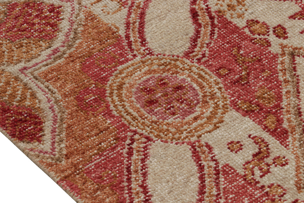 Distressed style Geometric rug