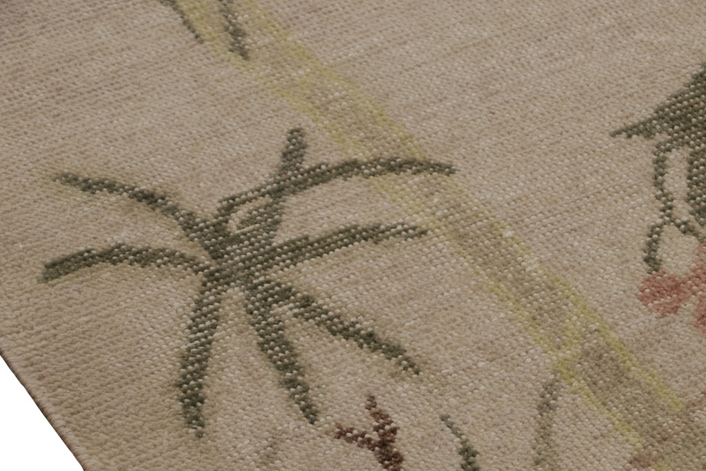 Distressed style Pictorial rug