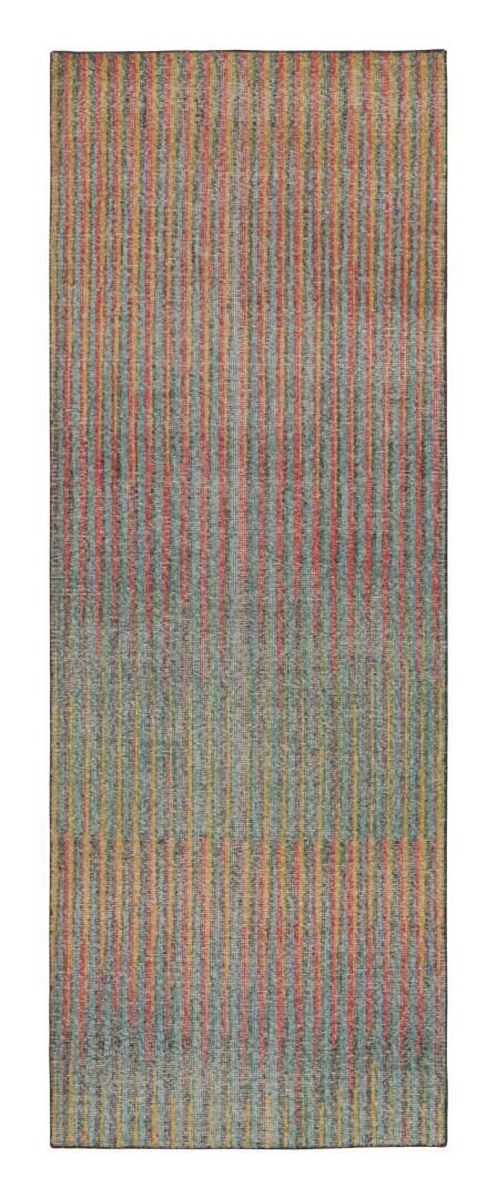 Contemporary Abstract Runner Rug