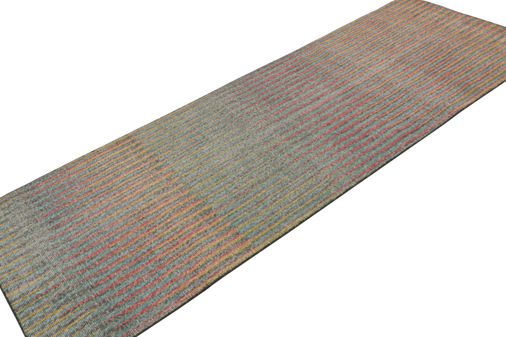 Contemporary Abstract Runner Rug