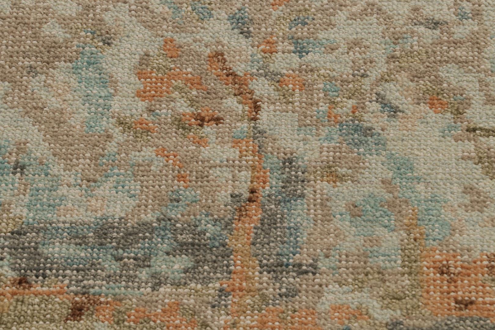 Distressed style Pictorial rug