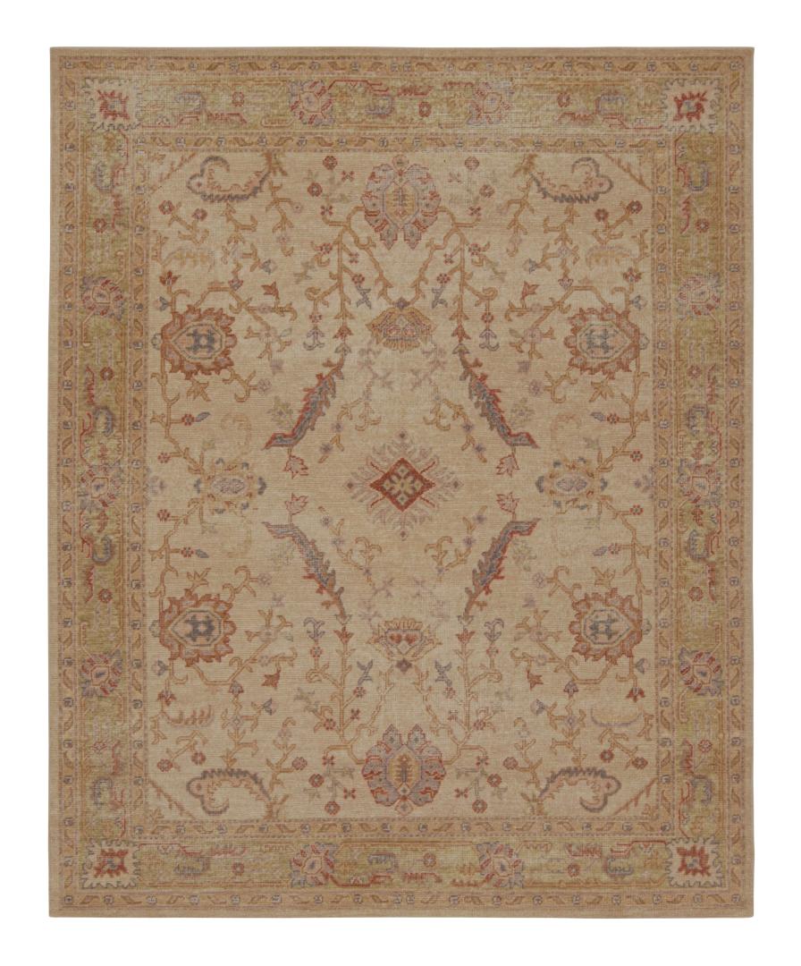 Distressed style Geometric rug