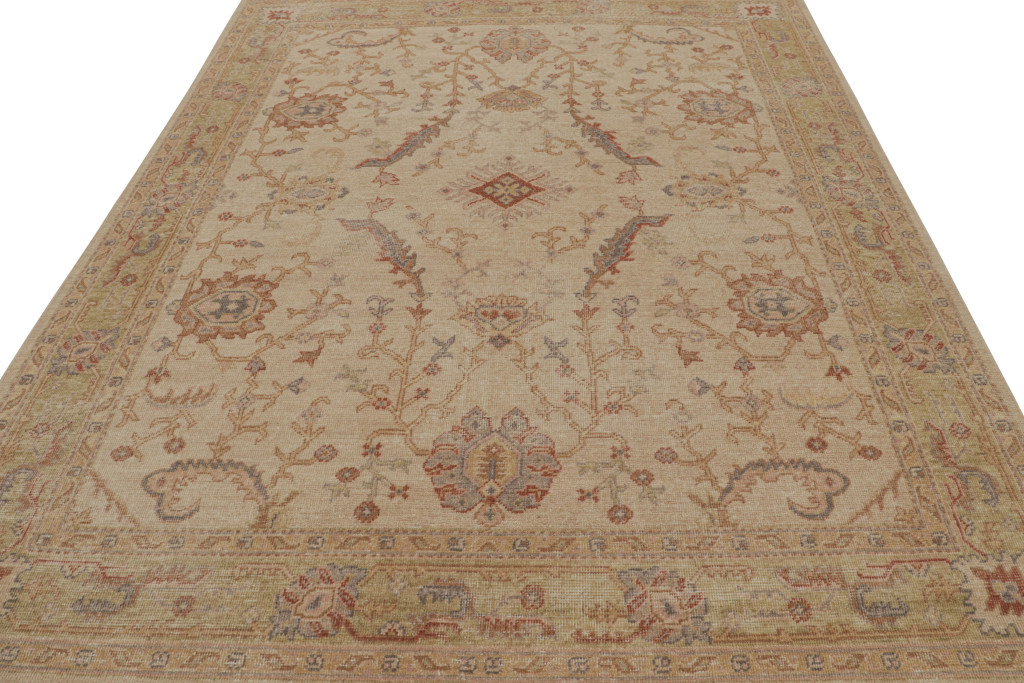 Distressed style Geometric rug