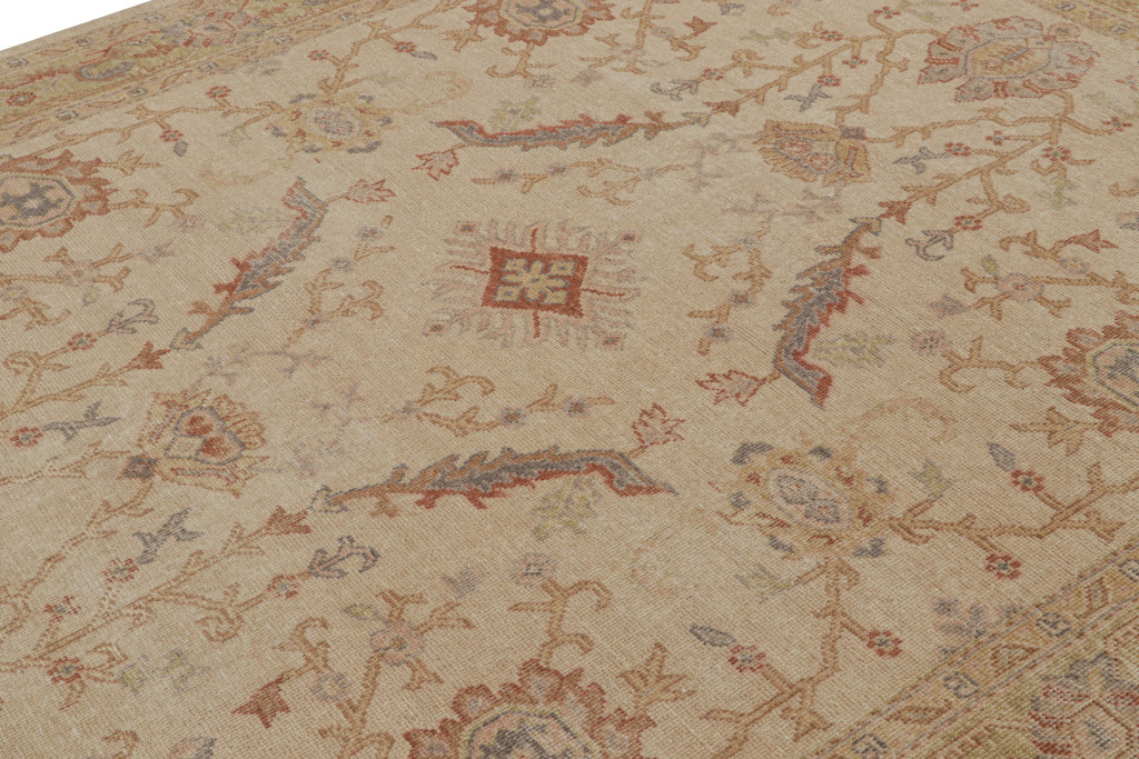 Distressed style Geometric rug