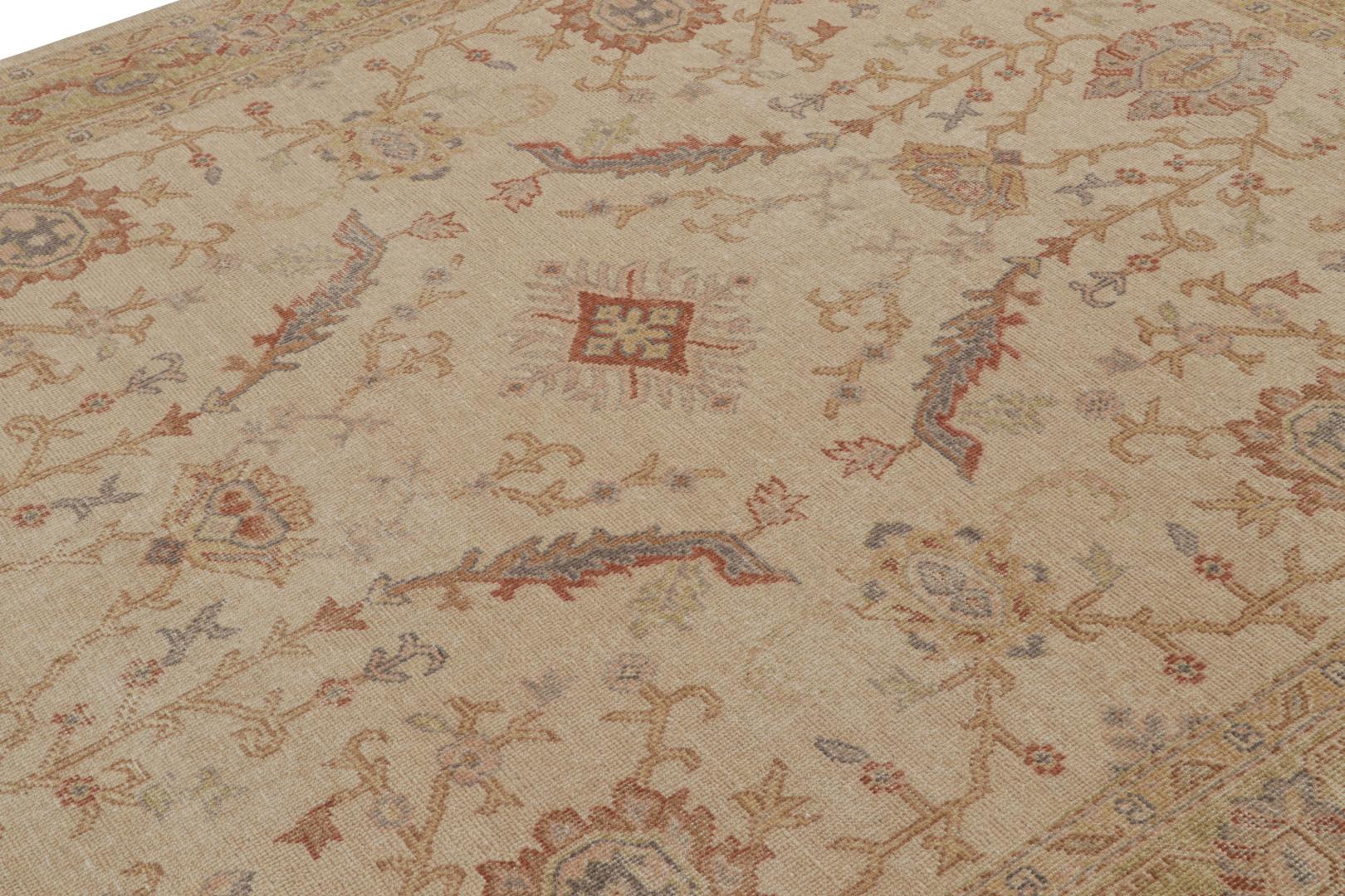 Distressed style Geometric rug