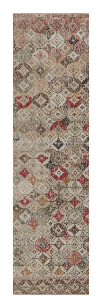 Vintage Zeki Müren Art Deco Rug