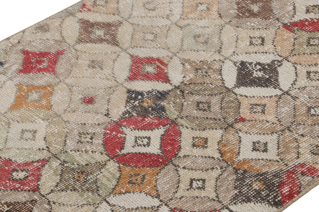 Vintage Zeki Müren Art Deco Rug