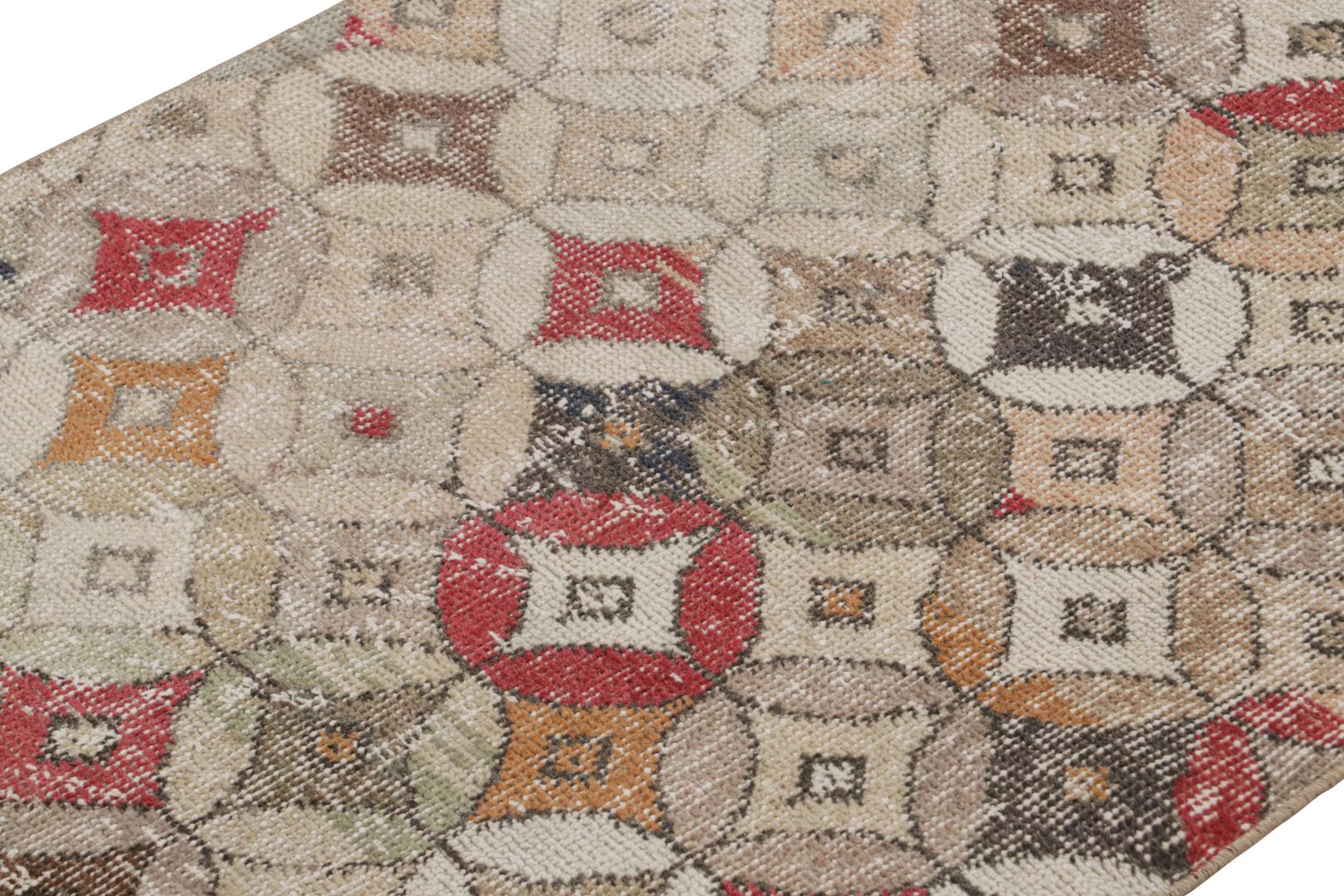 Vintage Zeki Müren Art Deco Rug