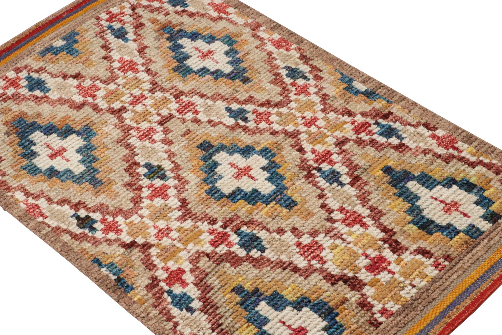 Moroccan Diamond Geometric Rug