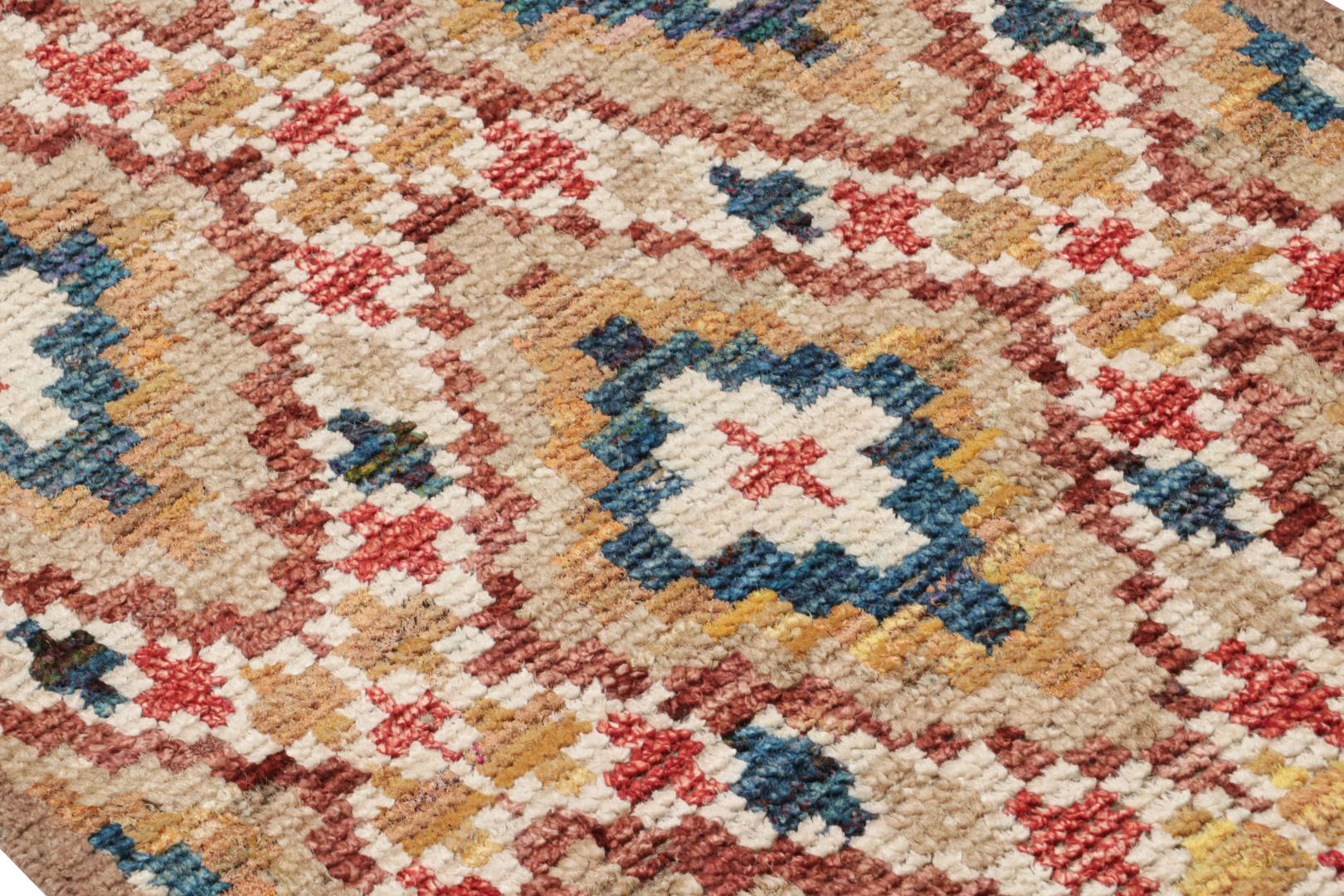 Moroccan Diamond Geometric Rug