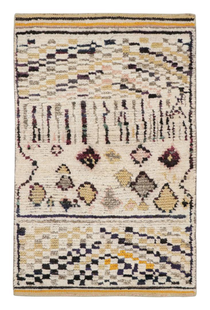 Moroccan Geometric Scatter Rug