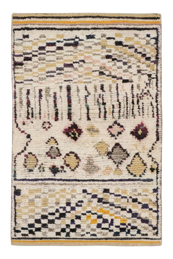Moroccan Geometric Scatter Rug