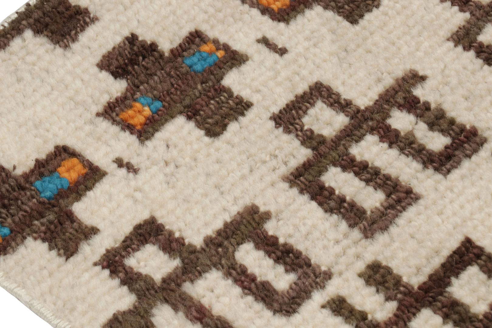 Moroccan Style Geometric Scatter Rug