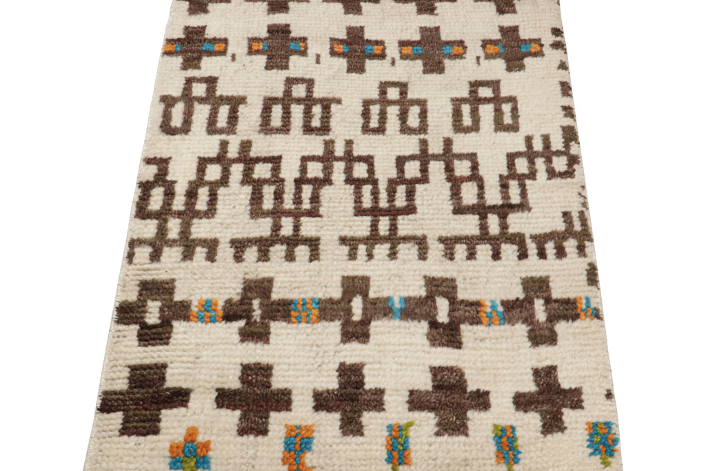 Moroccan Style Geometric Scatter Rug