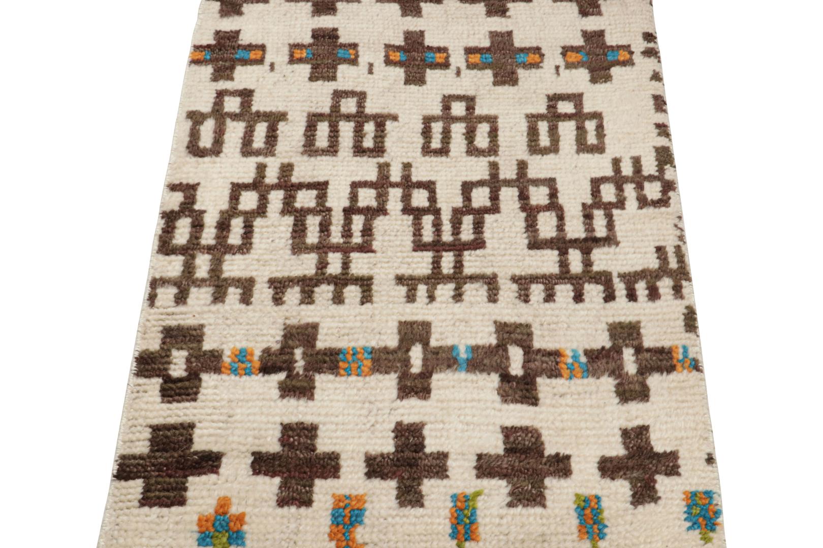 Moroccan Style Geometric Scatter Rug