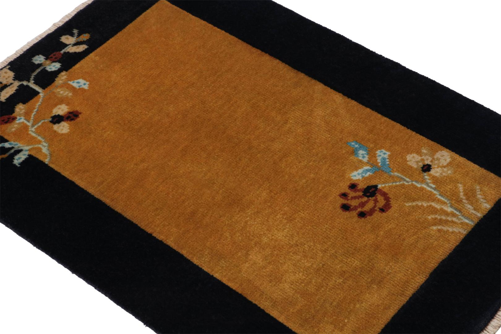Chinese Art Deco Scatter Rug