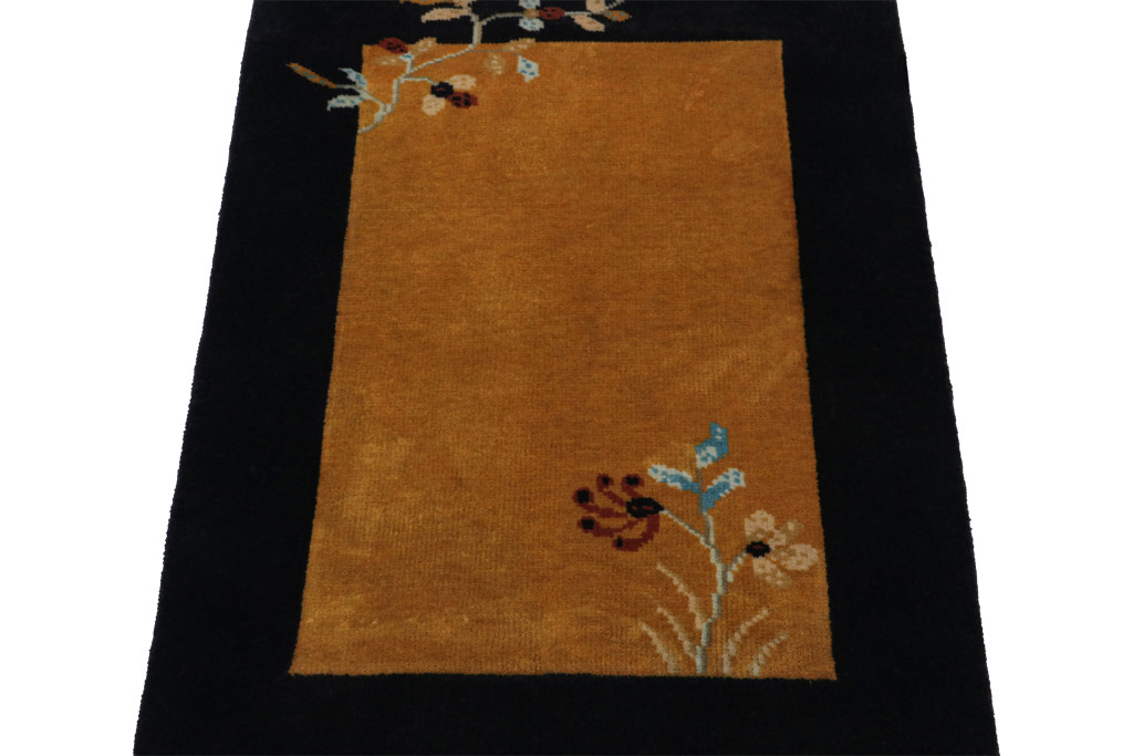 Chinese Art Deco Scatter Rug