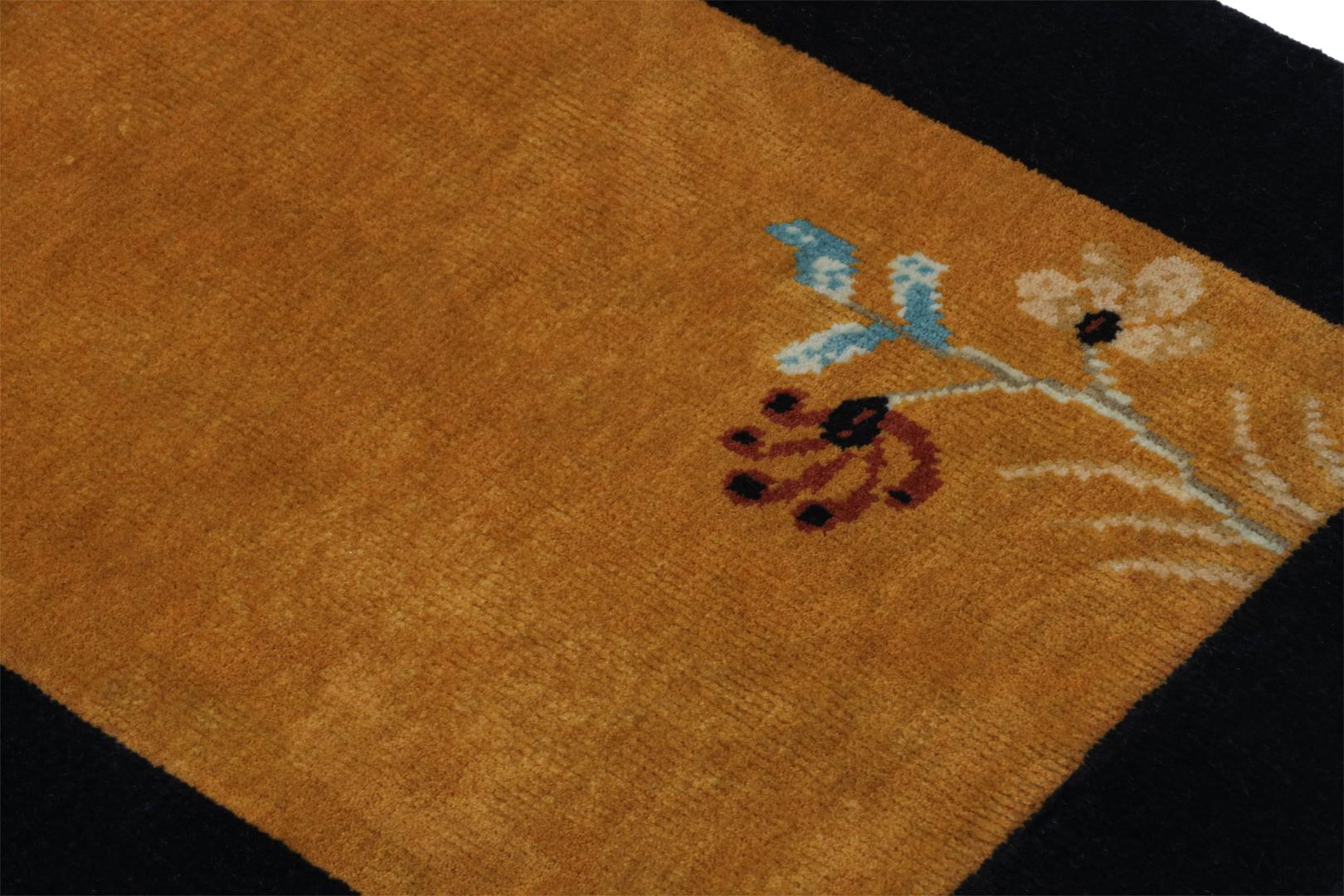Chinese Art Deco Scatter Rug
