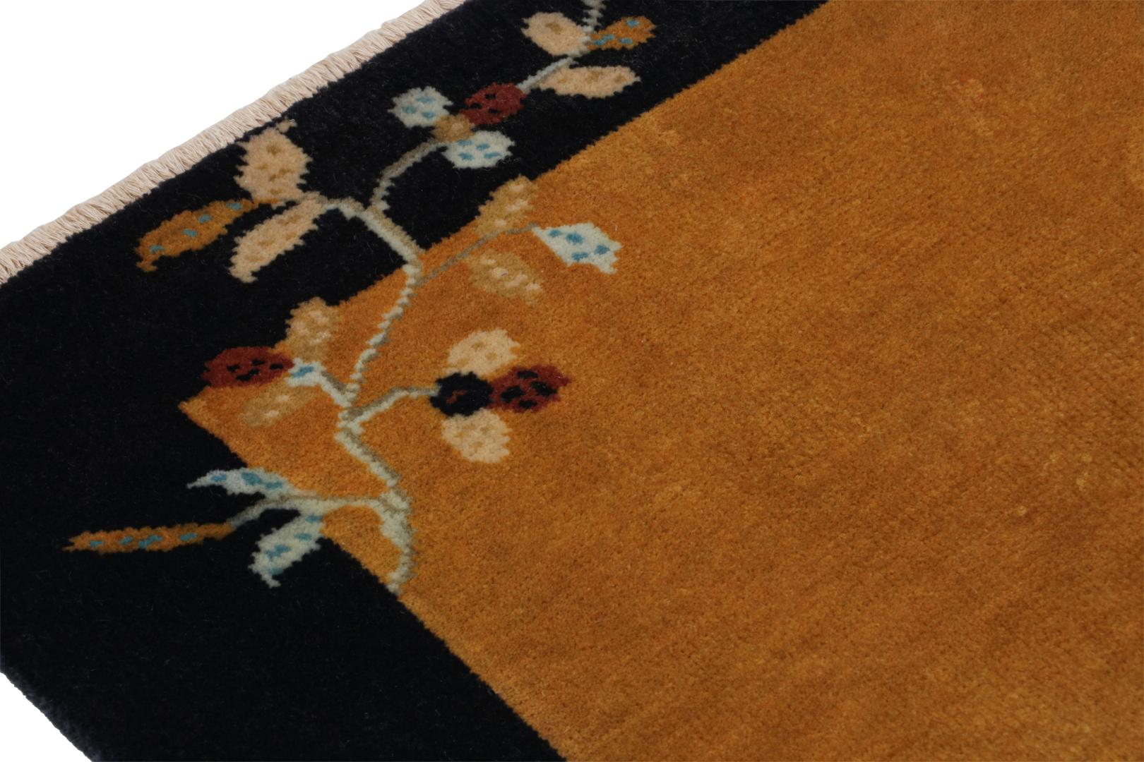 Chinese Art Deco Scatter Rug